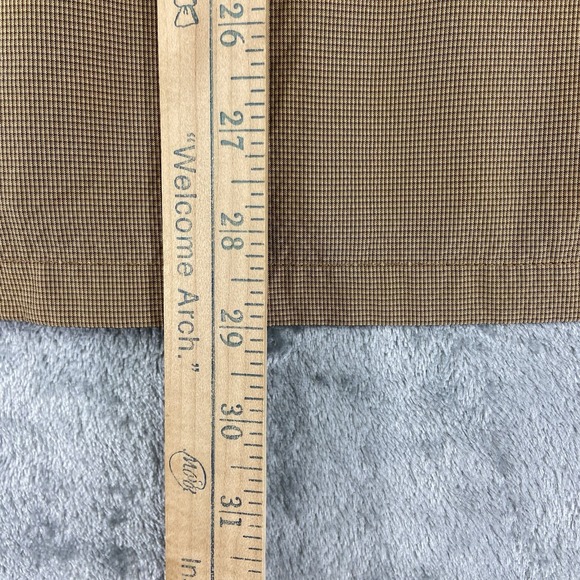 Eddie Bauer Shirt Mens Sz M Tan Vented Fishing Sport Shop Button L/S Roll Tab - Picture 13 of 13